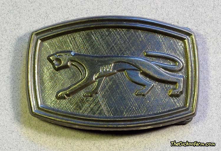 Jaguar Belt Buckle