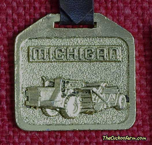 Michigan scraper watch fob