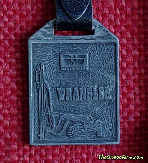 Worthington Wrangler puematic drill watch fob