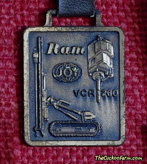 JOY Ram VCR 260 tracked pnuematic drill watch fob