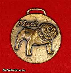 Mack truck logo watch fob