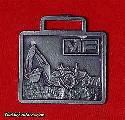 Massey-Ferguson backhoe watch fob