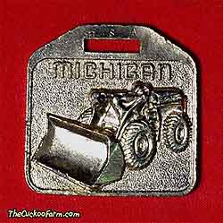 Michigan wheeled front end loader - Ken Smith Machinery Co. watch fob