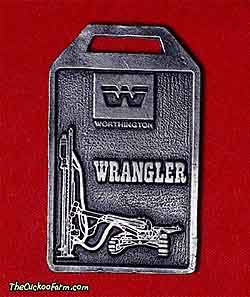 Worthington Wrangler pnuematic drill watch fob