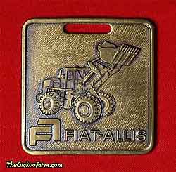 Fiat-Allis wheeled loader - Roberts Equipment Co. watch fob