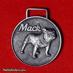 Mack trucks logo watch fob