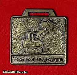 Caterpillar 943 tracked loader watch fob