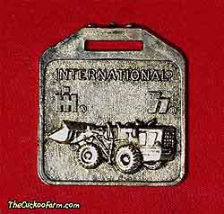 International Harvester wheeled loader watch fob