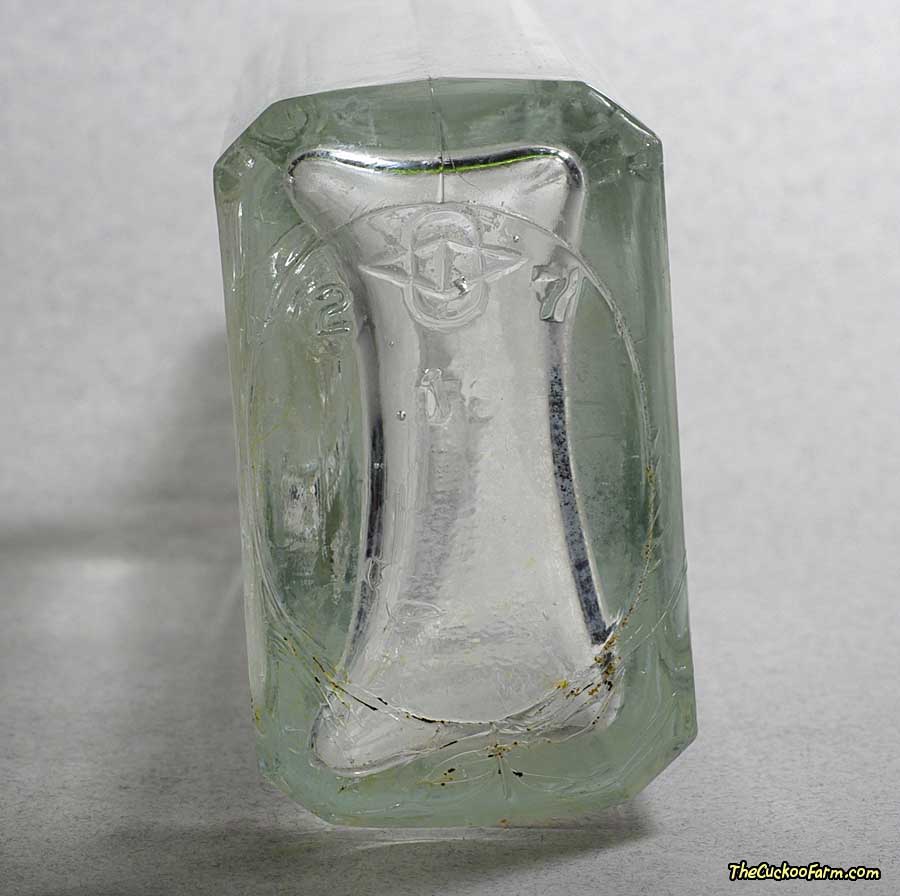 Old clear California Fig Syrup Co. Califig Bottle bottom