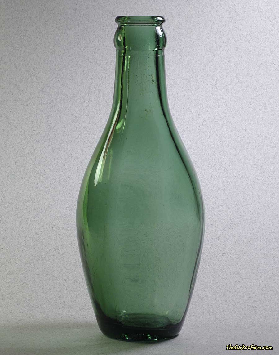 Old Perrier Water Bottle front