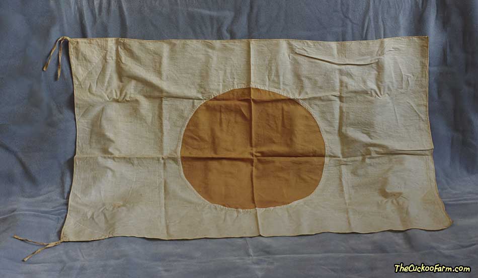 WWII Japanese national flag or Hinomaru