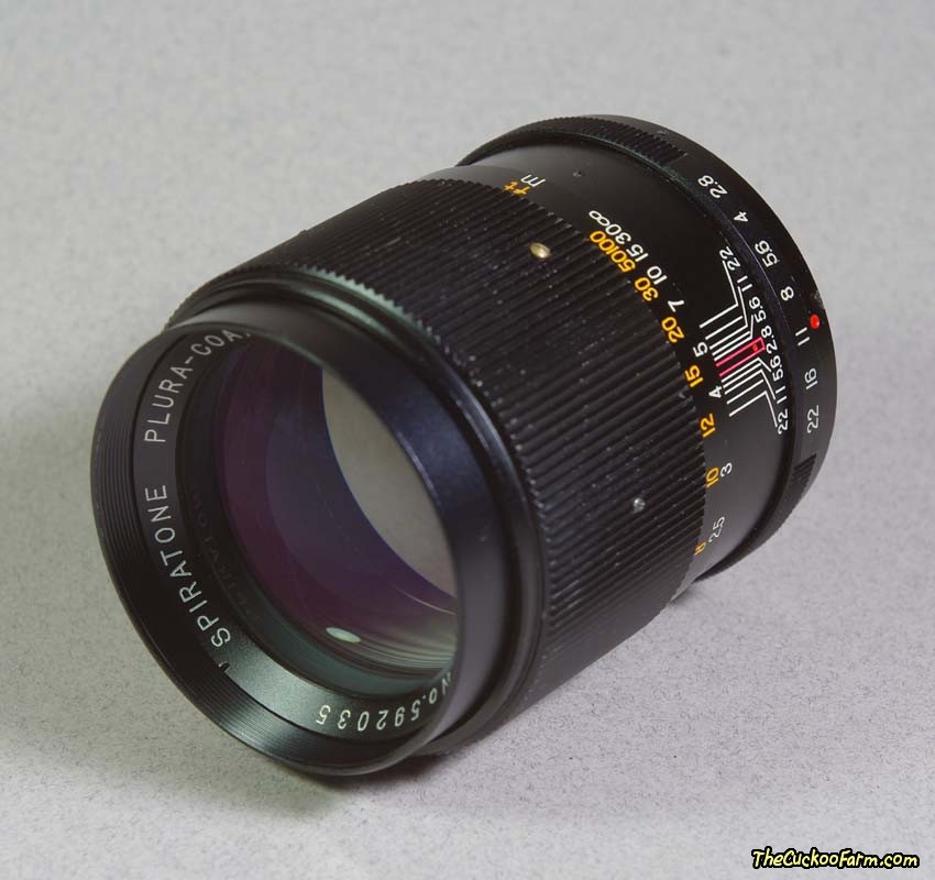 Spiratone 135mm Telephoto Lens