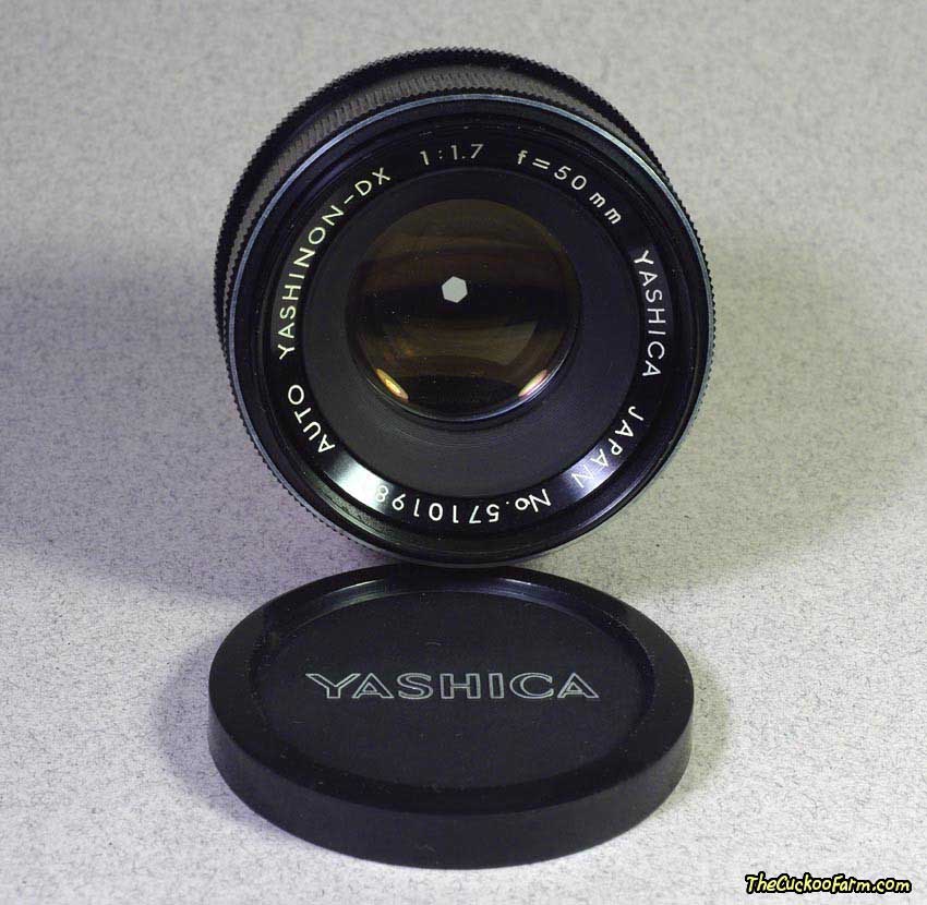 Yashica Yashinon-DX 50mm Standard f/1.7 Lens