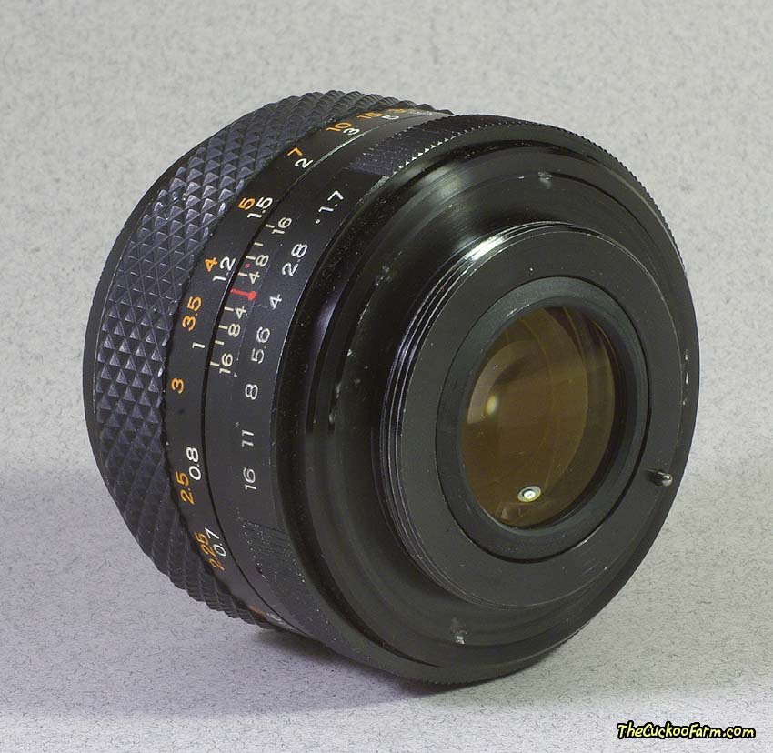 Yashica 50mm f/1.7 DS-M Standard Lens