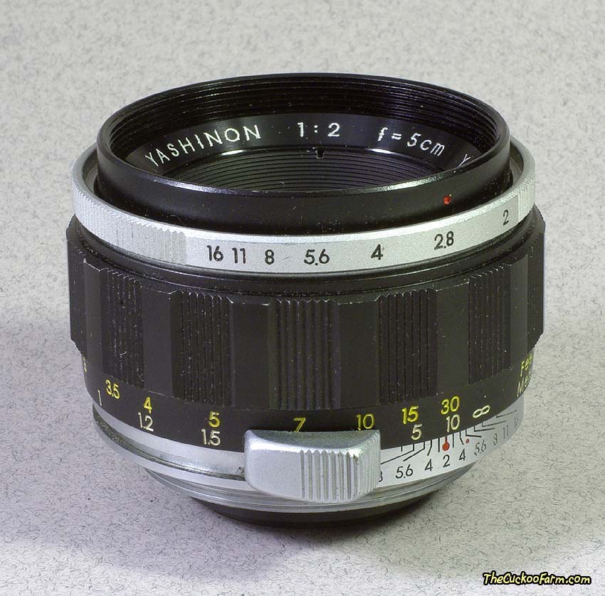Yashica 50mm f/2 Standard Lens