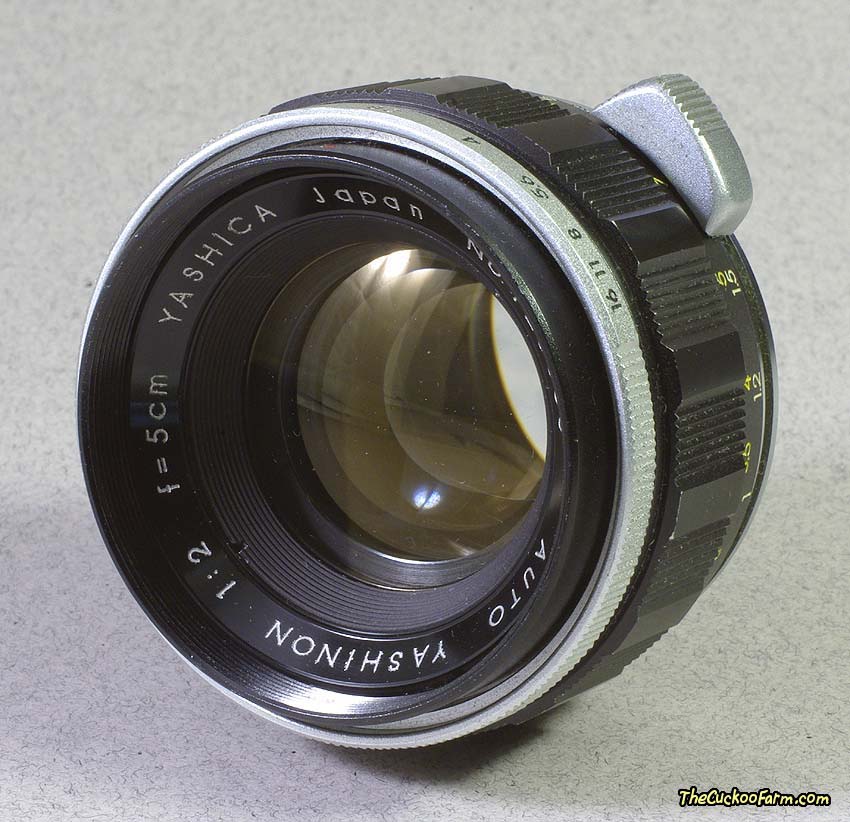 Yashica 5cm f/2 Standard Lens