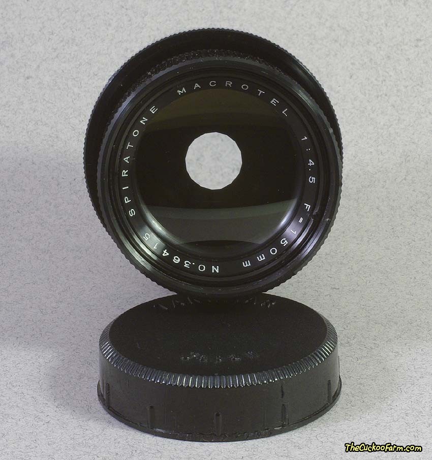 Spiratone 150mm Macrotel Macro Lens