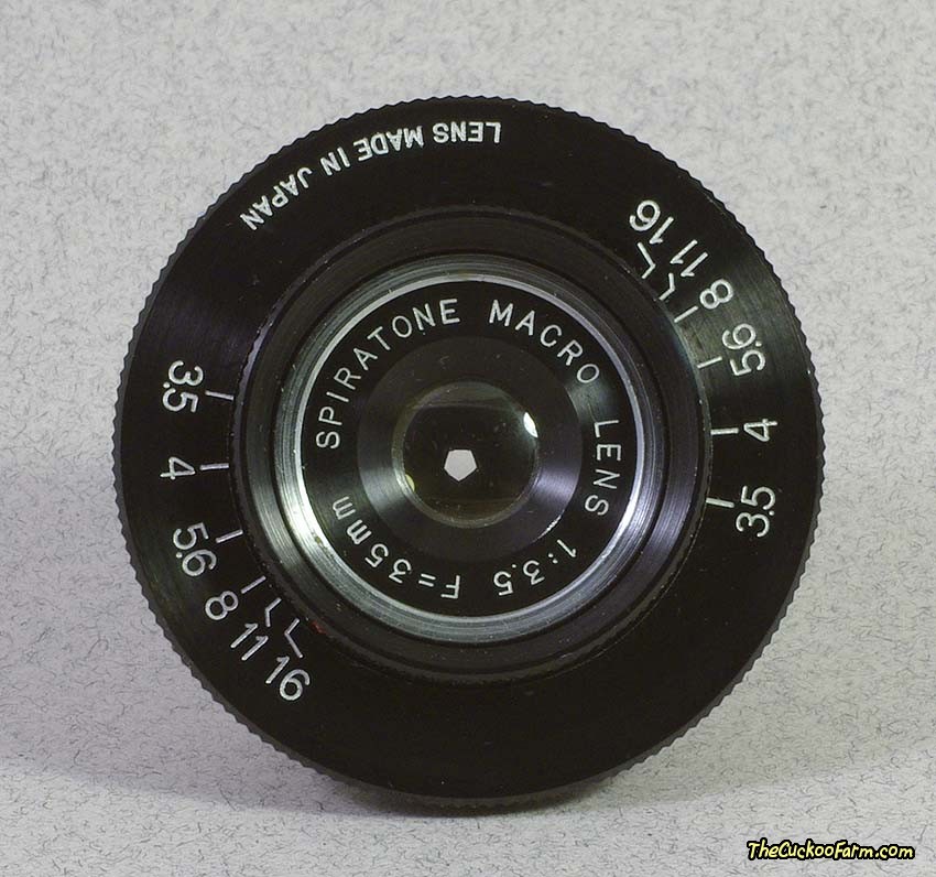 Spiratone 35mm Macrotar Macro Lens