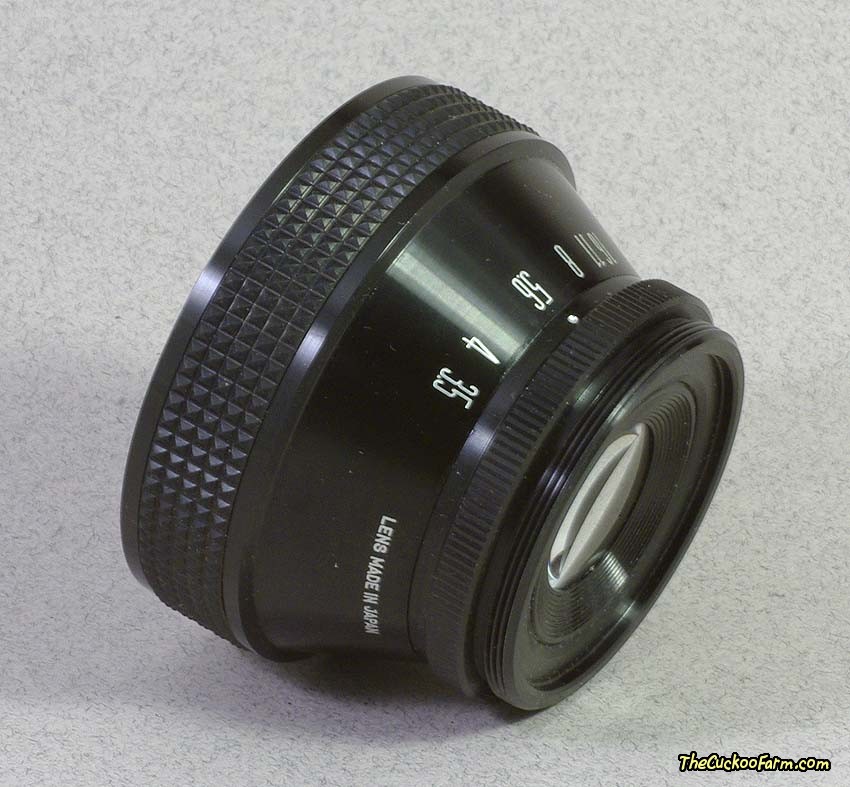 Spiratone 75mm Flat Field Macro Lens