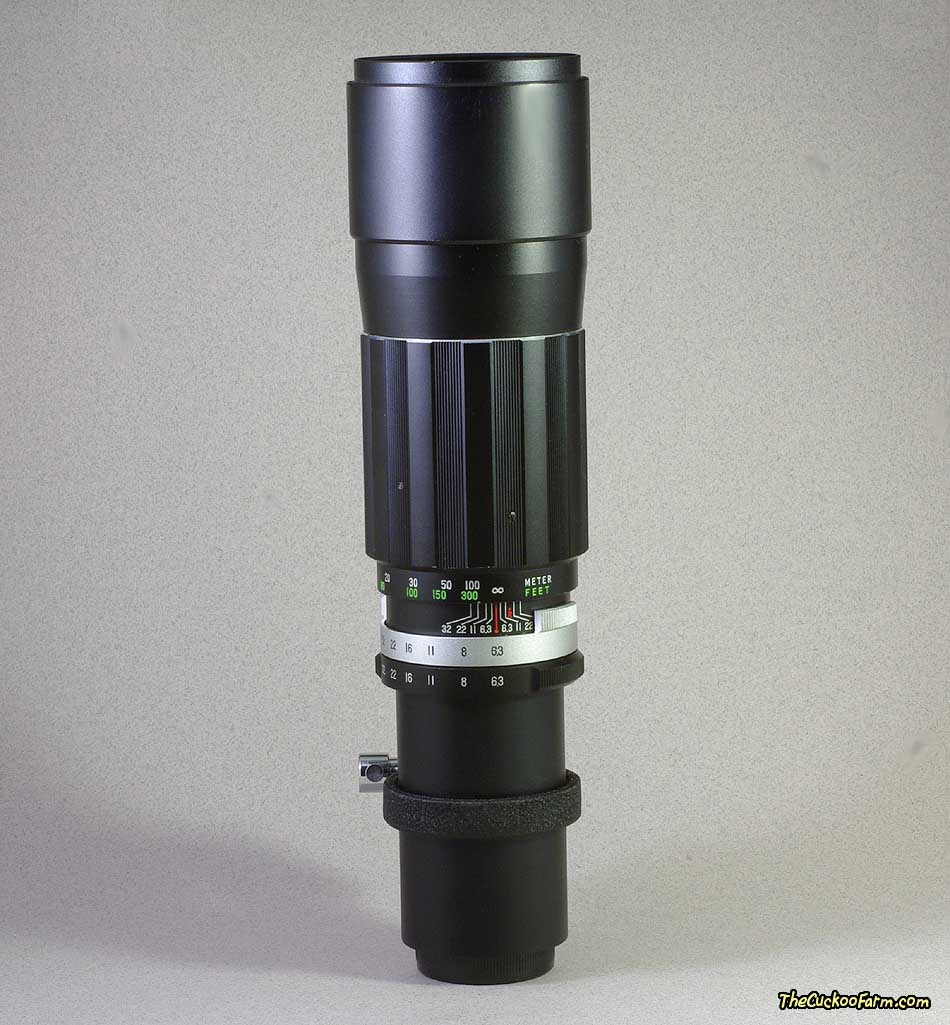 Soligor 400mm f/6.3 Telephoto T-Mount Lens