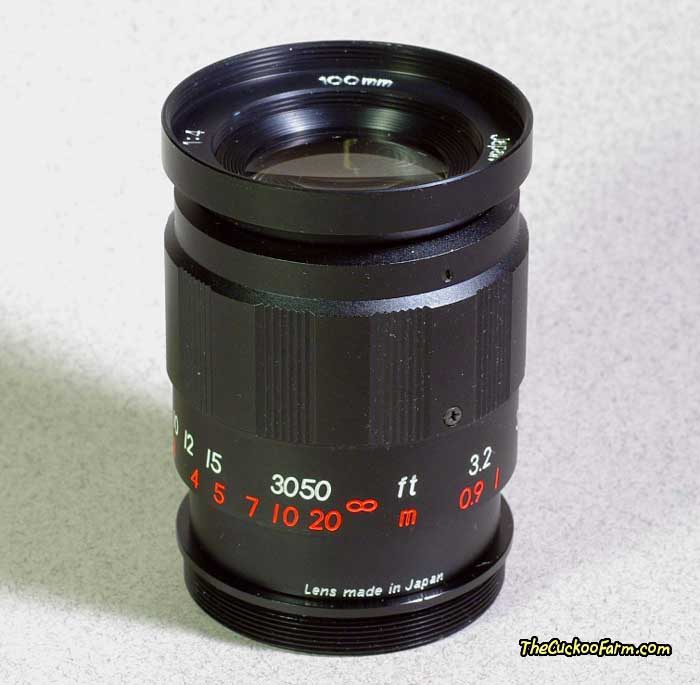 Spiratone 100mm Portragon Lens