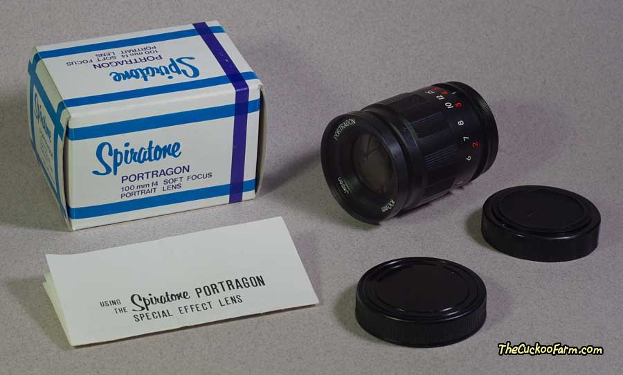 Spiratone 100mm Portragon Lens kit