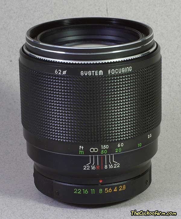 Sigma 135mm YS Telephoto Lens