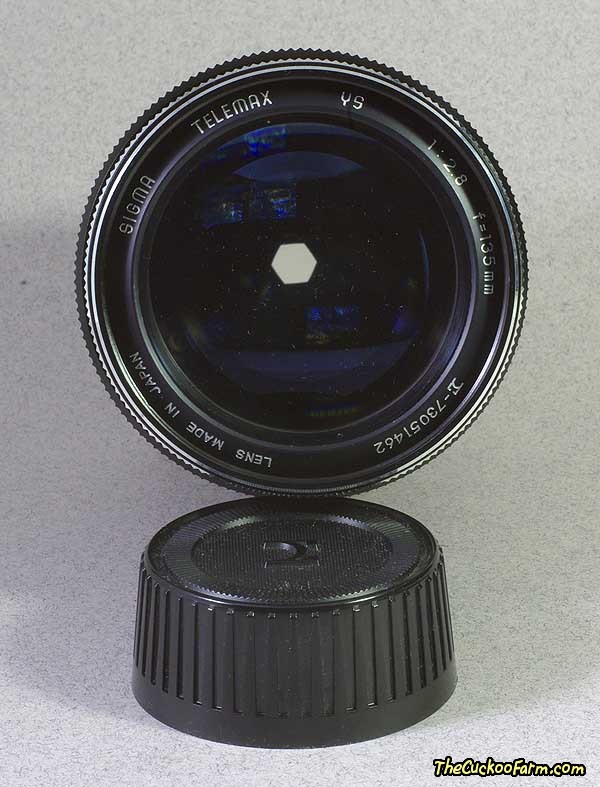 Sigma Telemax 135mm YS Telephoto Lens