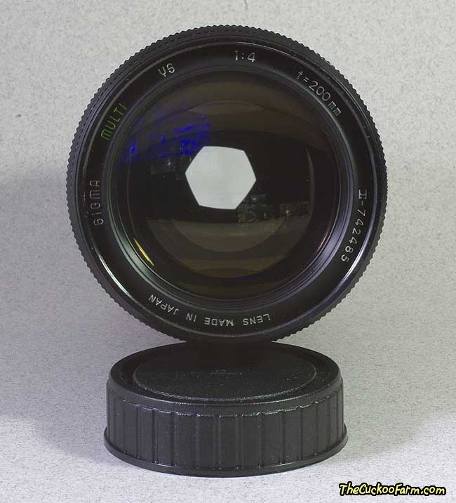 Sigma Multi 200mm Scalematic YS Telephoto Lens