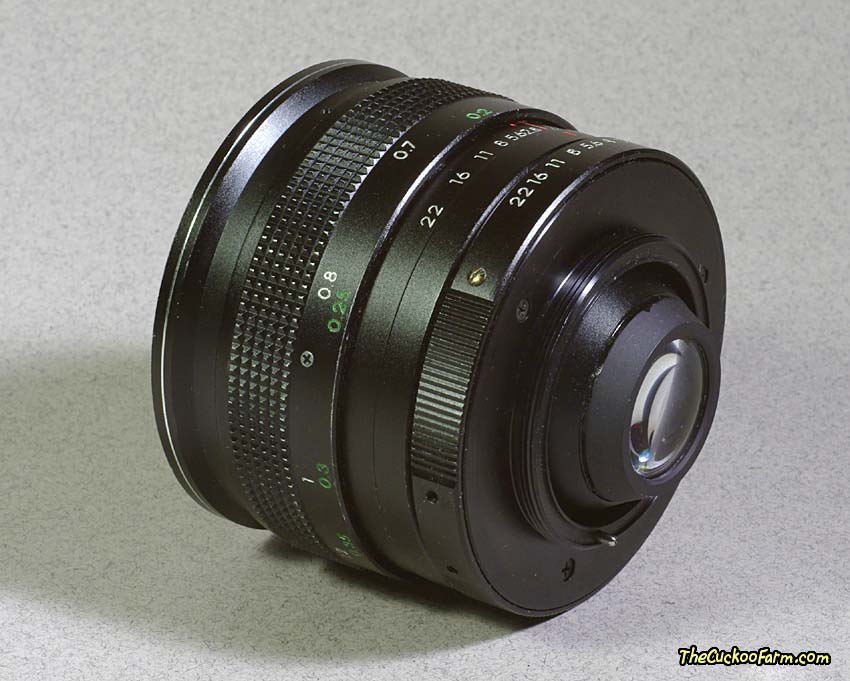 Spiratone 24mm YS Wide-Angle Lens back - no mount