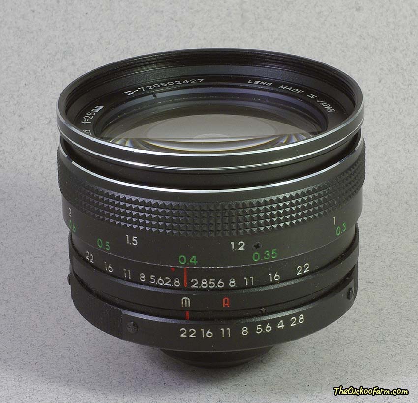 Spiratone 28mm YS Wide-Angle Lens