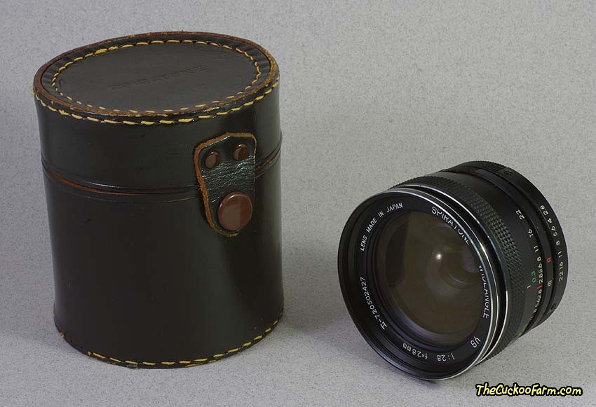 Spiratone 28mm YS Wide-Angle Lens
