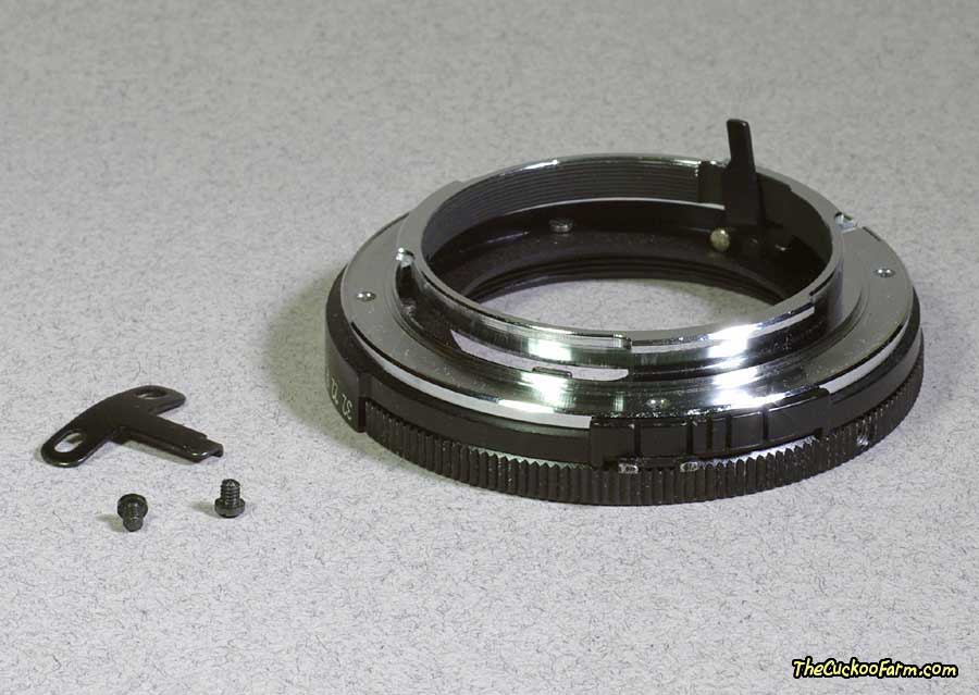 YS mount for Pentax K Mount back