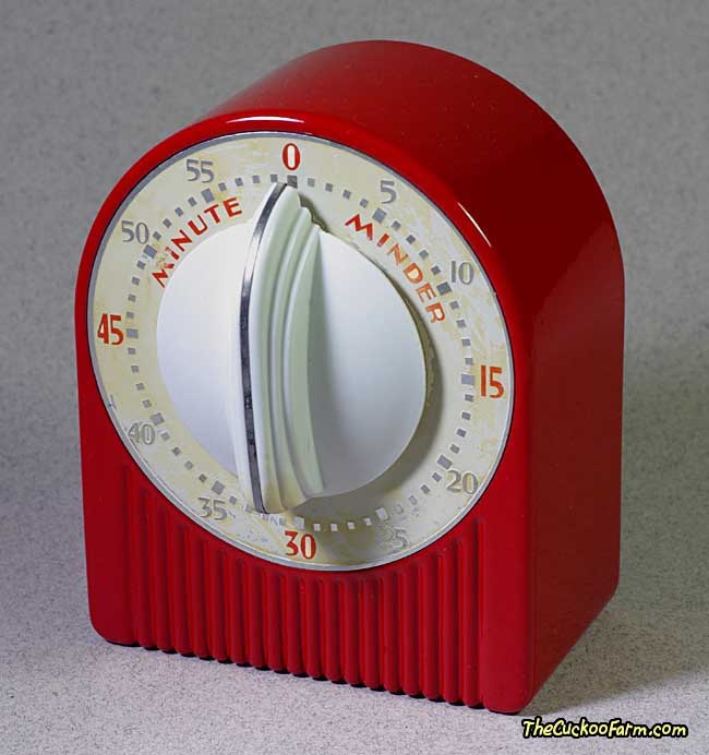 Counter Top  Kitchen Timer Front