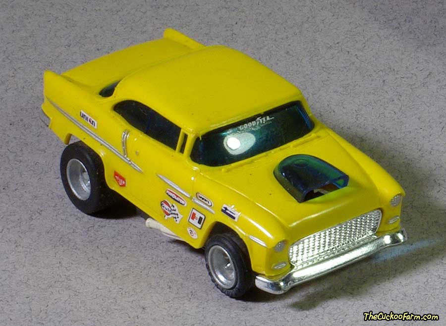 55 Chevy slot car.