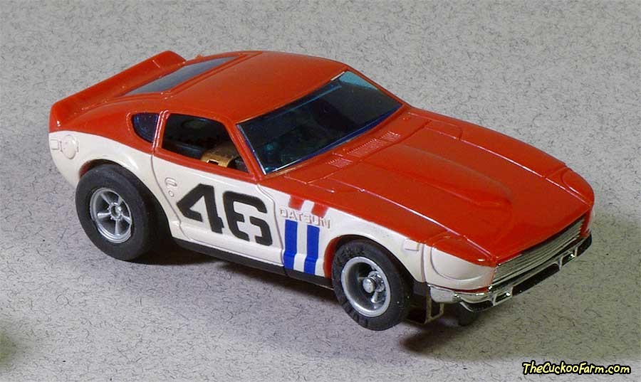 BRE Datsun 240Z slot car.